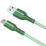 Schnelles USB-C-Kabel, Typ C-Stecker auf Typ-C-Stecker, Ladekabel, unterstützt schnelles...