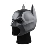 Applysu Erwachsene Bat Maske Superhelden Cosplay Maske Halloween Horror Vollkopf Schwarze...