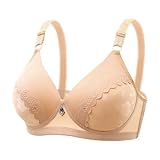 YSFWL Damen BH Ohne Buegel Große Brüste Starker Halt SportBh Push Up Bralette Bequemer...