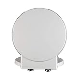 Ultrahygienischer, antibakterieller WC-Sitz-Deckel – runde Form, dicker Bezug mit...