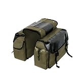 KXWDKJ Fahrradtasche mit 2 Seitentaschen für Pendler, Reisen, Outdoor, Radfahren,...