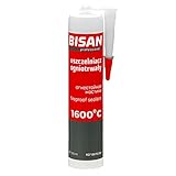 Generic Silicone Sealant Black 1600 °C 310 ml High Temperature Silicone Adhesive BISAN