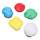 WHAMVOX 5 Stück Runde Blitzlampenabdeckung aus Stoff Universell für Fotolampen Leichte...