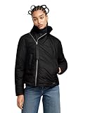 G-Star Damen Perfecto Puffer, Mehrfarben (dk black flock stripe...