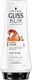 Gliss Kur Spülung Total Repair (200 ml), Haarspülung mit Keratin repariert trockenes,...