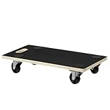 Tronitechnik® Rollbrett Transportroller rutschfest 400 kg Tragfähigkeit,Möbel...