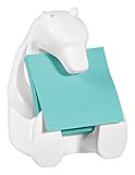 Post-it Dispenser Z-Notes Bear, inkl. 2 Blöcken Super Sticky Z-Notes, 90 Blatt pro Block,...