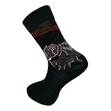 Afrikanische indische Elefanten, Unisex, Dunkelgrün, Knöchelsocken für Erwachsene,...