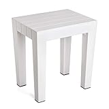 Tatay 4436501 Hocker Sitzbank Lombok, Polypropylen, BPA frei, Holz-Effekt,...