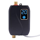 Mini Elektrische Durchlauferhitzer 220V 3800W Bad Küche Warmwasser Durchlauferhitzer ohne...