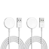 [2 Stück] für Apple Watch Ladekabel, Bogseth 1M Magnetisches Ladegerät,Uhrenladegerät...
