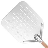 HOUSLUX Pizzaschieber Pizzaschaufel 40 * 30cm 12 Zoll Pizza...