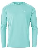 Rdruko Langarmshirt T-Shirts für Herren Funktionsshirt UV Sonnenschutz Laufshirt Outdoor...