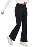 baleaf Thermo Hose Damen Thermo Leggings mit Taschen Wanderhose Wasserabweisend...