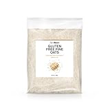 GymBeam Glutenfreie Haferflocken - Glutenfreier Hafer, fein gemahlen, hochwertig, reich an...