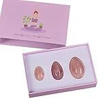 Yoni-Ei-Set aus natürlichem Rosenquarz, Jade-Ei, Vaginalmuskelstraffung, Kegel-Übung,...