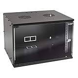 HMF 65707-02 Netzwerkschrank, Serverschrank 19 Zoll | 7 HE | 400 mm Tiefe |...