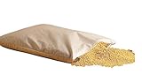 Natur-Shop24 Bio Hirsekissen Hirsekopfkissen Schlafkissen Hirseschalen Kissen 40x60 cm...
