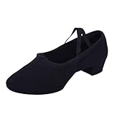 Slip High Heels Abschlussball Ballsaal Latein Ballett Tanz Einzelschuhe Kleiner Absatz,...