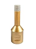 EDW Profi Fliesenbohrer 10 mm x M14, Diamantbohrer für Trockenbohren in Fliese,...