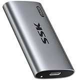 SSK 256GB Externe SSD Festplatte, Portable SSD bis zu 550 MB/s Schnelle External...