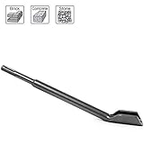 S&R Hohlmeißel SDS-plus 14 x 250 x 22 mm, gehärtet, Kanalmeißel mit speziellem...