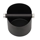 Kaffeesatz-Abklopfbox, Edelstahl, schnelle, kompakte Kaffee-Abklopfbox mit Klopfstange...