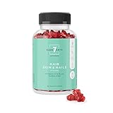 Hair Skin Nails Gummies Fruchtgummis zuckerfrei: Vitamin A C D E B2 Biotin...