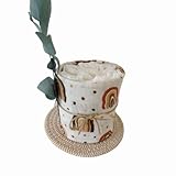 Windeltorte klein - Geschenk zur Geburt - Geschenk zur Babyparty - 7 Windeln (Gr. 2) -...