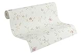 A.S. Création Maison Charme Vliestapete mit floralem Muster Blümchen 0,53 x 10,05 m –...