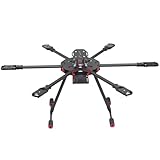 QWinOut Q705 Six-axls Folding Arm Hexacopter Aircraft Frame Kit 705MM 6-Axls Airframe with...