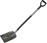 Fiskars Gartenschaufel Schaufel Sandschaufel Stahl Ergonomischer D-Griff Bohrstahl Ergo...