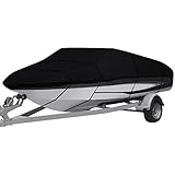 Schleuder Bootspersenning Bootsabdeckung,210/420D Oxford Gewebe Wasserdicht Staub Schutz...