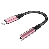 USB Type-C auf 3,5 mm Klinkenanschluss Adapter, USB C Aux Audio Kopfhörer...