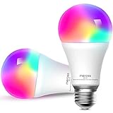 Smart WLAN Glühbirne Meross intelligente Lampe Dimmbare Mehrfarbige LED Birne...
