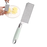 YNPQTDS Kartoffelschneider Slicer, Crinkle Fry Cutter,Kartoffelschneider French Fry Cutter...