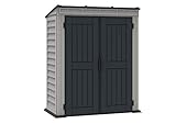Duramax YardMate Pent Roof PLUS 5 x 3 (1.57 m²) Kunststoff gerätehaus mit...