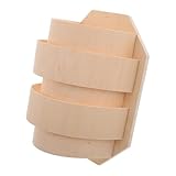 TOPPERFUN Sauna-Lampenschirm Lampenschatten Sauna-Glühbirne Saunaleuchte hölzern Khaki