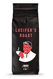 LUCIFER'S ROAST 1kg Espresso by KIQO aus Italien - starke Kaffeebohnen für...