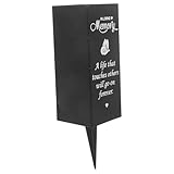 IWOWHERO Blumenstand vase für Grab grabdeko Blumendekoration tompstone Grabblumenvase...