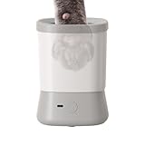 Pfotenreiniger für Hunde, tragbare Bürste für Hundepfoten, 2 Geschwindigkeitsstufen,...