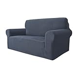 GRIFEMA High Stretch Sofabezug 2 Sitzer Sofaüberwurf Jacquard Elastische Sofahusse für...