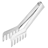DEWIN Spaghetti Zange, 1 Stück Pasta Zange Kammform Edelstahl Spaghetti Zange Nudeln...