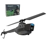 KAROON RC-Hubschrauber, 4CH Black Hornet Luftfahrzeug Militärisches Aufklärungsflugzeug...