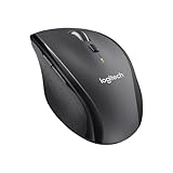 Logitech M705 Marathon Kabellose Maus, 2,4 GHz mit USB-Unifying-Empfänger, 1000...