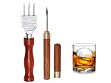 Kellegour Eispickel aus Edelstahl,Eispickel-Set,Eispickelwerkzeug mit...