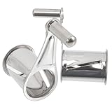Garneck 2 Stück Edelstahl Käsehobel Handkurbel Rotary Käsehobel mit Griff Sicherer...