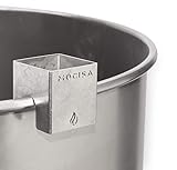 mocisa Universal BBQ Abstandshalter Edelstahl Distanz | Feuerplatte |...