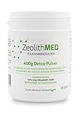 Zeolith MED Detox-Pulver 400g, von Ärzten empfohlen, Apothekenqualität, Laboranalyse,...