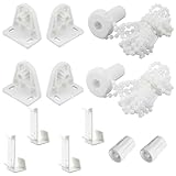 LAINIKE 2 Set Rollo Halterung Fenster 17mm Ohne Bohren Ersatzteile Rollo Klemmfix...